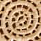 Household Essentials Natural Handwoven Corn Leaf Nestable Basket Set with Lids